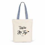 Tote Bag Premium - Tatie au Top - 2 Coloris - Cadeau Durable - Cadeau Personnalisable - Cadeaux-Positifs.com -Unique-Rouge-