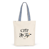 Tote Bag Premium - CPIP au Top - 2 Coloris - Cadeau Durable - Cadeau Personnalisable - Cadeaux-Positifs.com -Unique-Rouge-