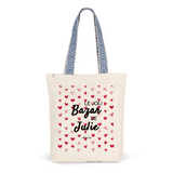 Tote Bag Premium - Le joli Bazar de Julie - 2 Coloris - Durable - Cadeau Personnalisable - Cadeaux-Positifs.com -Unique-Rouge-