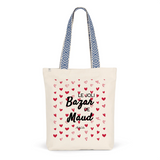 Tote Bag Premium - Le joli Bazar de Maud - 2 Coloris - Durable - Cadeau Personnalisable - Cadeaux-Positifs.com -Unique-Rouge-