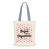 Tote Bag Premium - Le joli Bazar d'une Urgentiste - 2 Coloris - Durable - Cadeau Personnalisable - Cadeaux-Positifs.com -Unique-Rouge-