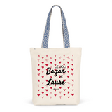 Tote Bag Premium - Le joli Bazar de Laure - 2 Coloris - Durable - Cadeau Personnalisable - Cadeaux-Positifs.com -Unique-Rouge-