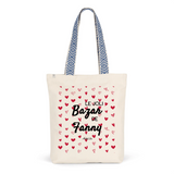 Tote Bag Premium - Le joli Bazar de Fanny - 2 Coloris - Durable - Cadeau Personnalisable - Cadeaux-Positifs.com -Unique-Rouge-