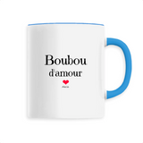 Mug - Boubou d'amour - 6 Coloris - Cadeau Original & Tendre - Cadeau Personnalisable - Cadeaux-Positifs.com -Unique-Blanc-