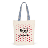 Tote Bag Premium - Le joli Bazar de Pupuce - 2 Coloris - Durable - Cadeau Personnalisable - Cadeaux-Positifs.com -Unique-Rouge-