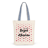 Tote Bag Premium - Le joli Bazar d'Isaline - 2 Coloris - Durable - Cadeau Personnalisable - Cadeaux-Positifs.com -Unique-Rouge-