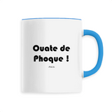 Mug - Ouate de Phoque - 6 Coloris - Cadeau Drôle - Humour - Cadeau Personnalisable - Cadeaux-Positifs.com -Unique-Blanc-