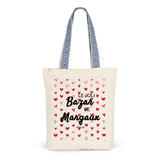 Tote Bag Premium - Le joli Bazar de Margaux - 2 Coloris - Durable - Cadeau Personnalisable - Cadeaux-Positifs.com -Unique-Rouge-