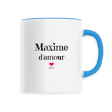 Mug - Maxime d'amour - 6 Coloris - Cadeau Original & Tendre - Cadeau Personnalisable - Cadeaux-Positifs.com -Unique-Blanc-