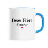 Mug - Beau-Frère d'amour - 6 Coloris - Cadeau Original & Tendre - Cadeau Personnalisable - Cadeaux-Positifs.com -Unique-Blanc-