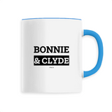 Mug - Bonnie & Clyde - 6 Coloris - Cadeau Original & Mythique - Cadeau Personnalisable - Cadeaux-Positifs.com -Unique-Blanc-