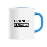 Mug - France & Michel - 6 Coloris - Cadeau Original & Mythique - Cadeau Personnalisable - Cadeaux-Positifs.com -Unique-Blanc-