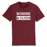 T-Shirt Premium - Bonnie & Clyde - Coton Bio - 12 Coloris - Mythique - Cadeau Personnalisable - Cadeaux-Positifs.com -XS-Orange-