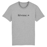 T-Shirt - Rêveuse - Coton Bio - 7 Coloris - Cadeau Original - Cadeau Personnalisable - Cadeaux-Positifs.com -XS-Gris-