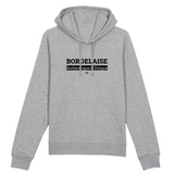 Sweat à Capuche - Bordelaise - Coton Bio - 5 Coloris - Cadeau Original - Cadeau Personnalisable - Cadeaux-Positifs.com -XS-Gris-