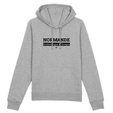 Sweat à Capuche - Normande - Coton Bio - 5 Coloris - Cadeau Original - Cadeau Personnalisable - Cadeaux-Positifs.com -XS-Gris-