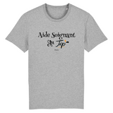 T-Shirt - Aide Soignant au Top - Coton Bio - 2 Coloris - Cadeau Unique - Cadeau Personnalisable - Cadeaux-Positifs.com -XS-Blanc-