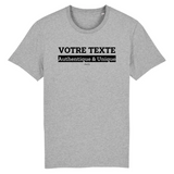 T-shirt Premium à Personnaliser - XXX Authentique & Unique - 11 Coloris - Cadeau Personnalisable - Cadeau Personnalisable - Cadeaux-Positifs.com -XS-Noir-