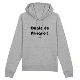 Sweat à Capuche - Ouate de Phoque - Coton Bio - 5 Coloris - Humour - Cadeau Personnalisable - Cadeaux-Positifs.com -XS-Marine-