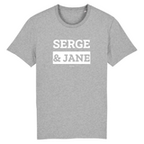 T-Shirt Premium - Serge & Jane - Coton Bio - 12 Coloris - Mythique - Cadeau Personnalisable - Cadeaux-Positifs.com -XS-Marine-