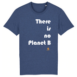 T-Shirt Premium - There is no Planet B - Coton Bio - 12 Coloris - Engagé - Cadeau Personnalisable - Cadeaux-Positifs.com -XS-Blanc-