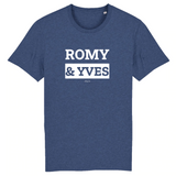 T-Shirt Premium - Romy & Yves - Coton Bio - 12 Coloris - Mythique - Cadeau Personnalisable - Cadeaux-Positifs.com -XS-Indigo-