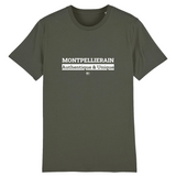 T-Shirt - Montpelliérain - Coton Bio - 7 Coloris - Cadeau Original - Cadeau Personnalisable - Cadeaux-Positifs.com -XS-Blanc-