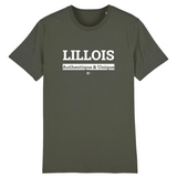 T-Shirt - Lillois - Coton Bio - 7 Coloris - Cadeau Original - Cadeau Personnalisable - Cadeaux-Positifs.com -XS-Indigo-