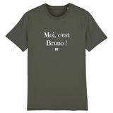T-Shirt - Moi c'est Bruno - Coton Bio - 7 Coloris - Cadeau Original - Cadeau Personnalisable - Cadeaux-Positifs.com -XS-Marine-