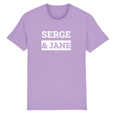 T-Shirt Premium - Serge & Jane - Coton Bio - 12 Coloris - Mythique - Cadeau Personnalisable - Cadeaux-Positifs.com -XS-Marine-