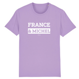 T-Shirt Premium - France & Michel - Coton Bio - 12 Coloris - Mythique - Cadeau Personnalisable - Cadeaux-Positifs.com -XS-Indigo-