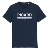 T-Shirt - Picard - Coton Bio - 7 Coloris - Cadeau Original - Cadeau Personnalisable - Cadeaux-Positifs.com -XS-Blanc-