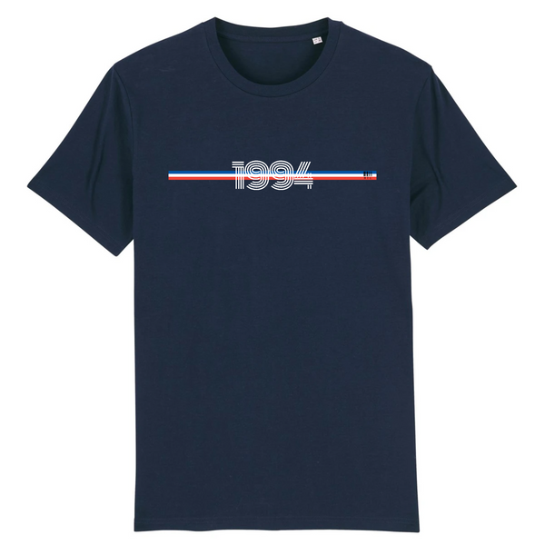 T-Shirt - Année 1994 - Coton Bio - 7 Coloris - Cadeau Original - Cadeau Personnalisable - Cadeaux-Positifs.com -XS-Marine-