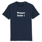 T-Shirt Premium - Phoque Datte - Coton Bio - 12 Coloris - Humour - Cadeau Personnalisable - Cadeaux-Positifs.com -XS-Marine-
