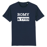 T-Shirt Premium - Romy & Yves - Coton Bio - 12 Coloris - Mythique - Cadeau Personnalisable - Cadeaux-Positifs.com -XS-Marine-