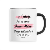 Mug - Belle-Mère je t'aime - 6 Coloris - Cadeau Original - Cadeau Personnalisable - Cadeaux-Positifs.com -Unique-Blanc-