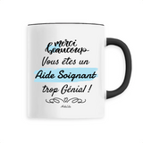 Mug - Merci Aide Soignant - 6 Coloris - Cadeau Original - Cadeau Personnalisable - Cadeaux-Positifs.com -Unique-Blanc-