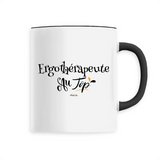 Mug - Ergothérapeute au Top - 6 Coloris - Cadeau Original - Cadeau Personnalisable - Cadeaux-Positifs.com -Unique-Blanc-