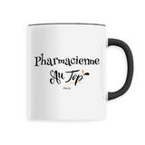 Mug - Pharmacienne au Top - 6 Coloris - Cadeau Original - Cadeau Personnalisable - Cadeaux-Positifs.com -Unique-Blanc-