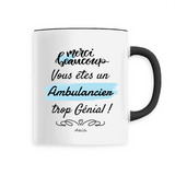 Mug - Merci Ambulancier - 6 Coloris - Cadeau Original - Cadeau Personnalisable - Cadeaux-Positifs.com -Unique-Blanc-