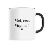 Mug - Moi c'est Virginie - 6 Coloris - Cadeau Original - Cadeau Personnalisable - Cadeaux-Positifs.com -Unique-Blanc-