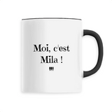 Mug - Moi c'est Mila - 6 Coloris - Cadeau Original - Cadeau Personnalisable - Cadeaux-Positifs.com -Unique-Blanc-