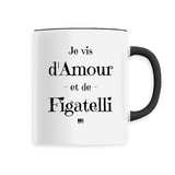 Mug - Amour et Figatelli - 6 Coloris - Cadeau Original - Cadeau Personnalisable - Cadeaux-Positifs.com -Unique-Blanc-