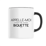 Mug - Appelle-moi Biquette - 6 Coloris - Cadeau Original - Cadeau Personnalisable - Cadeaux-Positifs.com -Unique-Blanc-