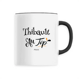 Mug - Thibault au Top - 6 Coloris - Cadeau Original - Cadeau Personnalisable - Cadeaux-Positifs.com -Unique-Blanc-