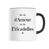 Mug - Amour et Fricadelles - 6 Coloris - Cadeau Original - Cadeau Personnalisable - Cadeaux-Positifs.com -Unique-Blanc-