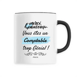 Mug - Merci, vous êtes un Comptable trop Génial - 6 Coloris - Cadeau Personnalisable - Cadeaux-Positifs.com -Unique-Noir-