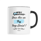Mug - Merci, vous êtes un Psy trop Génial - 6 Coloris - Cadeau Personnalisable - Cadeaux-Positifs.com -Unique-Blanc-
