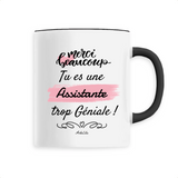 Mug - Merci tu es une Assistante trop Géniale - 6 Coloris - Cadeau Personnalisable - Cadeaux-Positifs.com -Unique-Blanc-