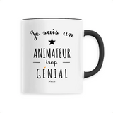 Mug - Un Animateur trop Génial - 6 Coloris - Cadeau Original - Cadeau Personnalisable - Cadeaux-Positifs.com -Unique-Noir-